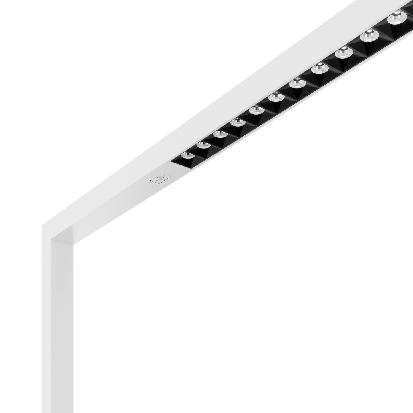 AURORA Büro-Stehlampe | 11.200 Lumen, Bewegungs- & Tageslichtsensor