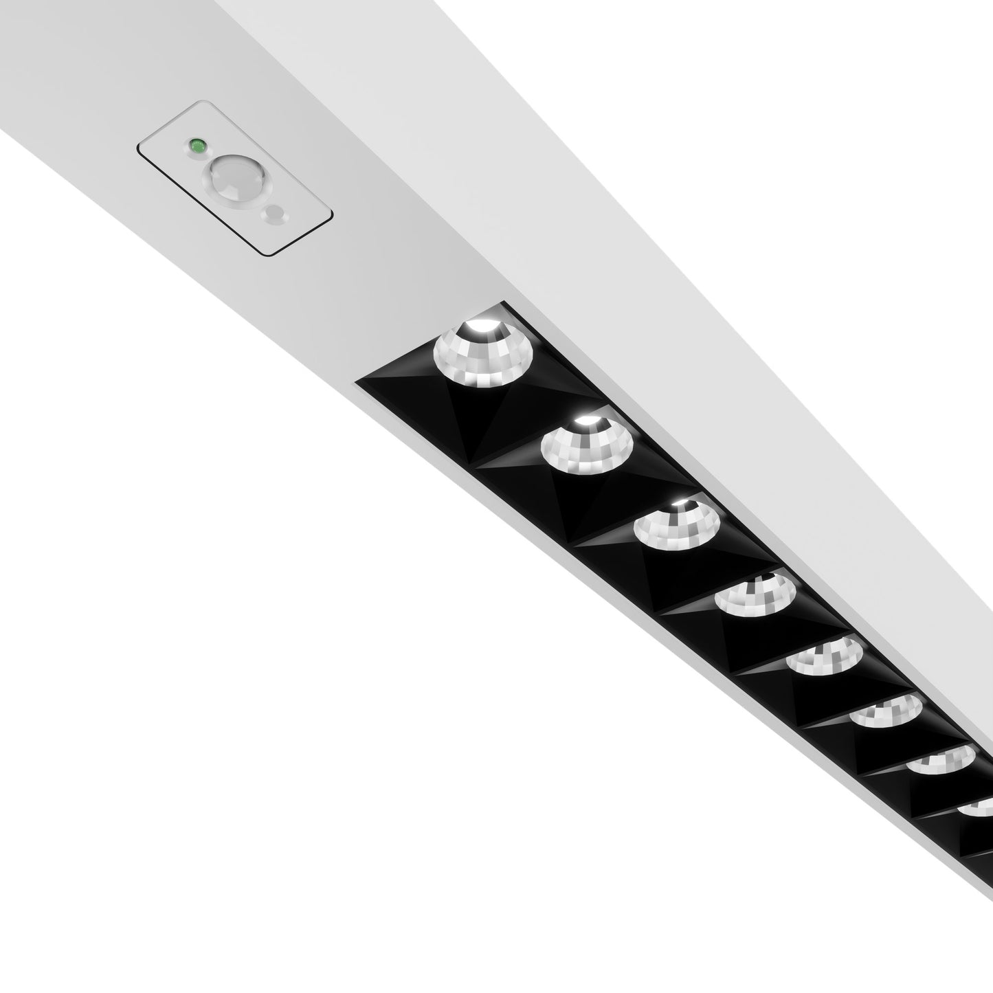 AURORA Büro-Stehlampe | 11.200 Lumen, Bewegungs- & Tageslichtsensor