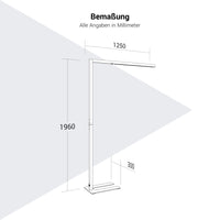 Tampon du bureau Aurora | 1205 x 1960 mm, 11 200 lumens, dimmable