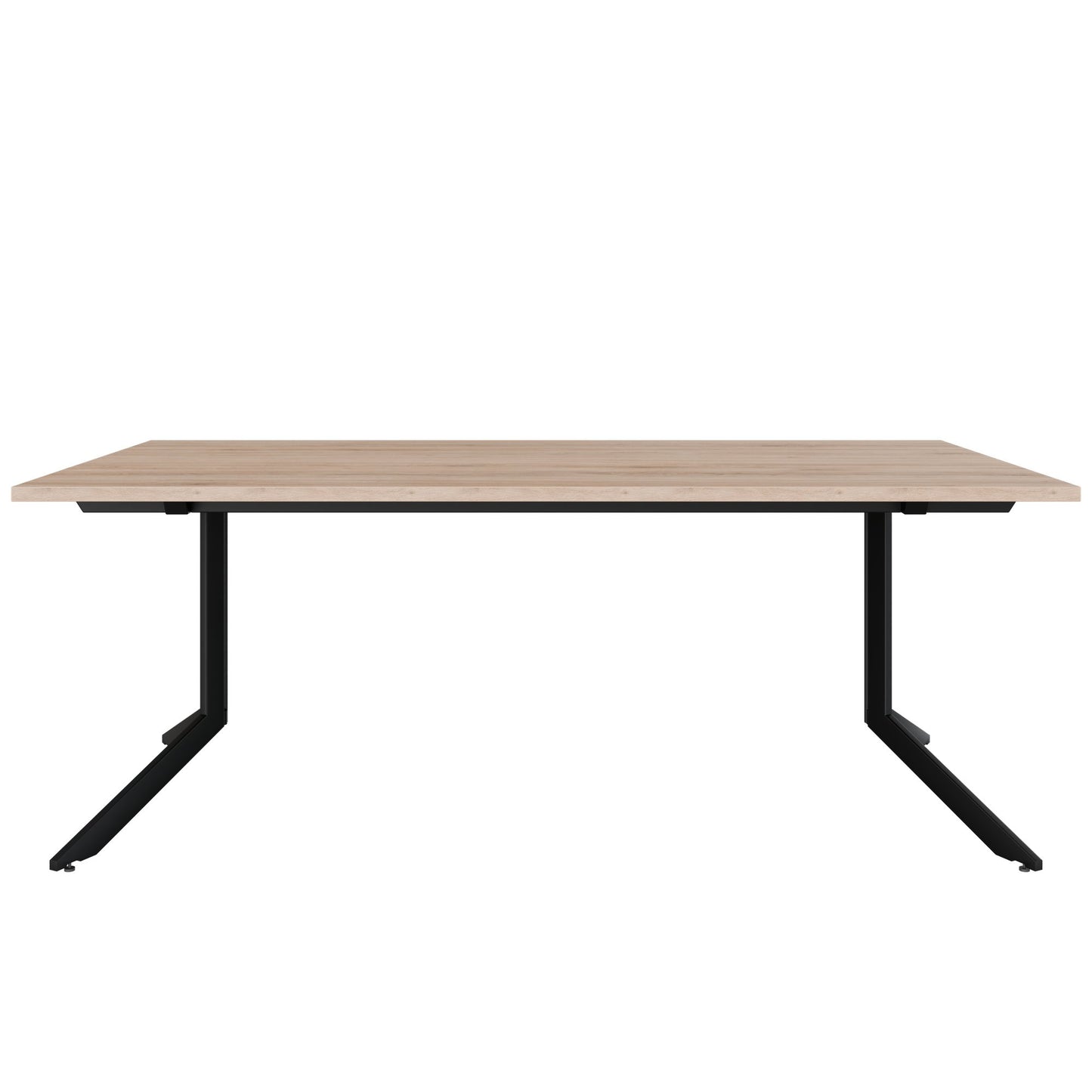 AXY Konferenztisch | 1600-2400 mm, drei Gestellvarianten, optionale Mediabox