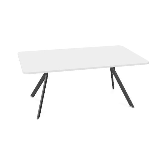 AXY Konferenztisch | 1600-2400 mm, drei Gestellvarianten, optionale Mediabox