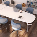 AXY Konferenztisch | 2800-4800 mm, drei Gestellvarianten, optionale Mediabox - 5 Thumbnail Image