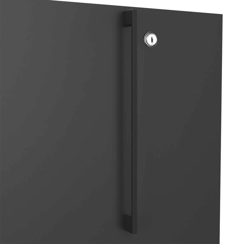 BOXI Cabinet pharmacien | 3 tiroirs, 420 x 800 mm, anthracite