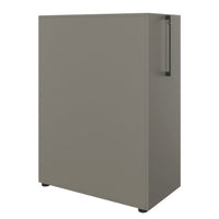 BOXI Cabinet pharmacien | 3 tiroirs, 420 x 800 mm, gris cubanite