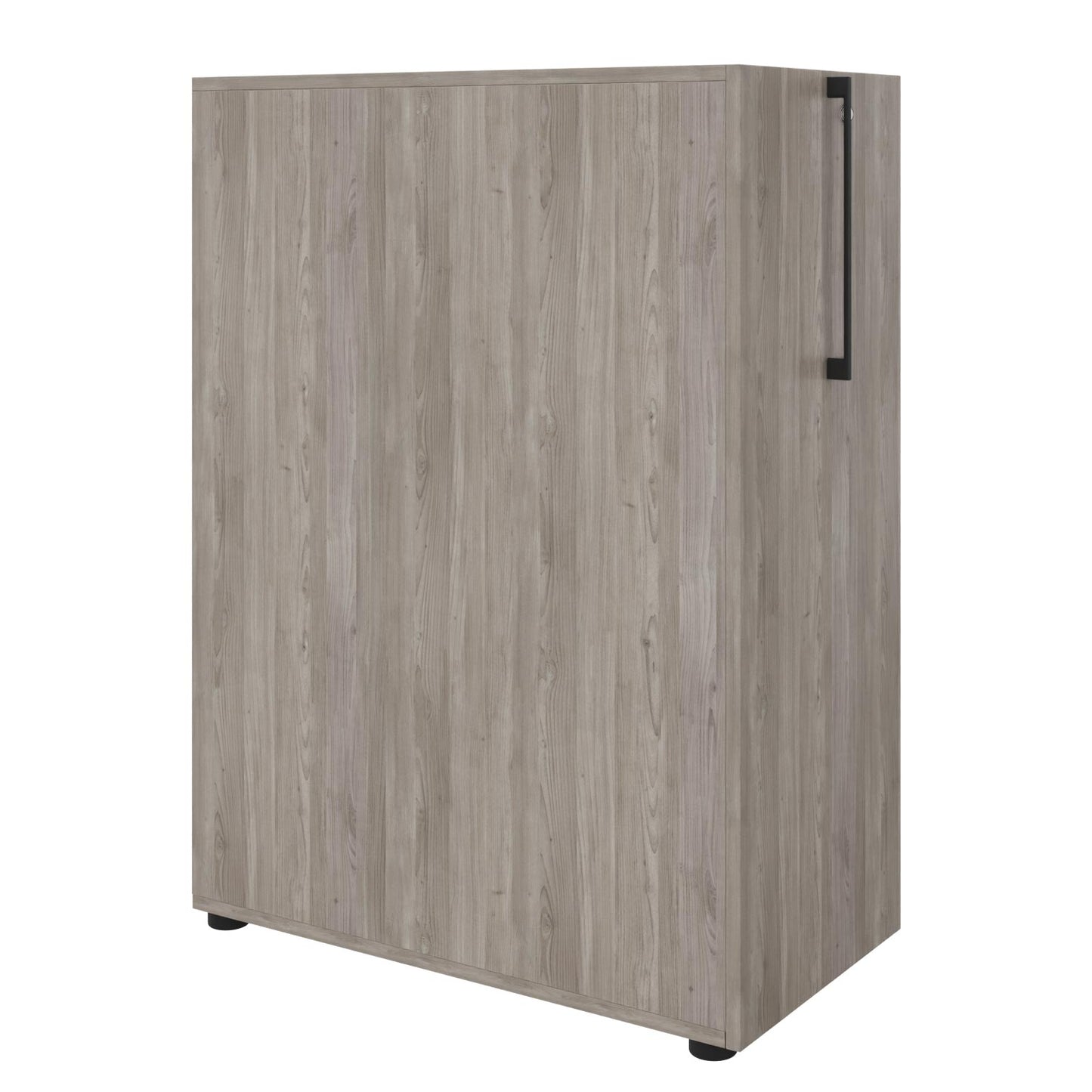 Armoire d'apothicairerie BOXI | 3 tiroirs, 420 x 800 mm, chêne du nord gris