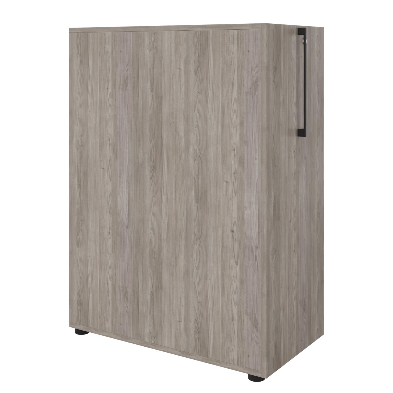 BOXI Cabinet pharmacien | 3 tiroirs, 420 x 800 mm, gris de chêne nord
