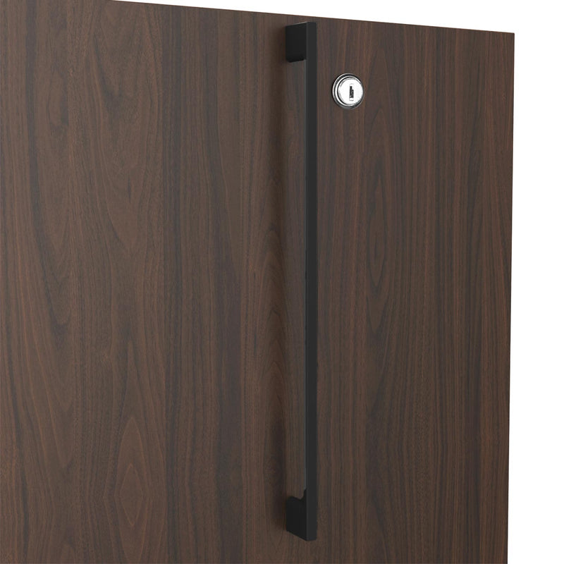 BOXI medicine cabinet | 3 drawers, 420 x 800 mm, walnut - 3 Main Image