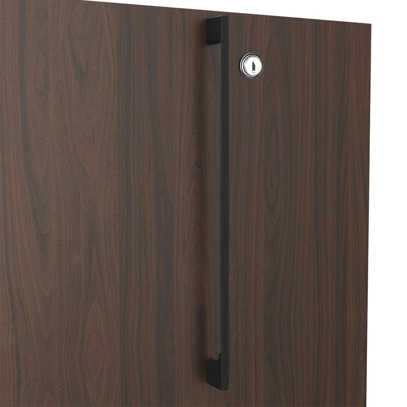 BOXI Cabinet pharmacien | 3 tiroirs, 420 x 800 mm, noix