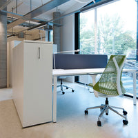 BOXI Cabinet pharmacien | 3 tiroirs, 420 x 800 mm, gris perlé