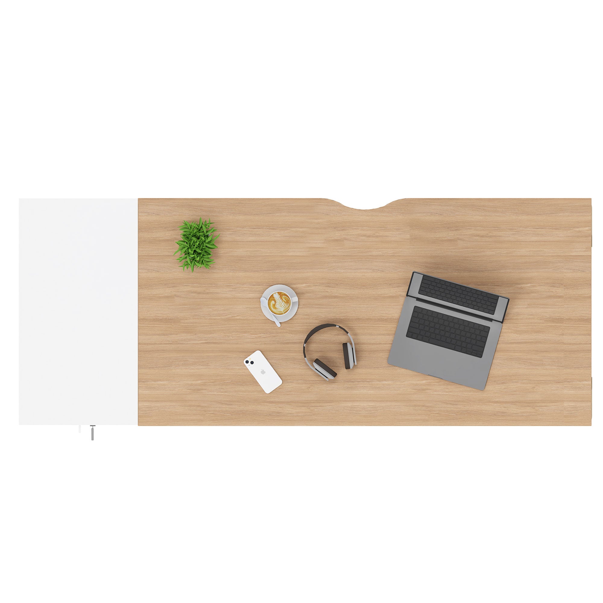 BOXI Cabinet pharmacien | 2 tiroirs, 420 x 800 mm, érable