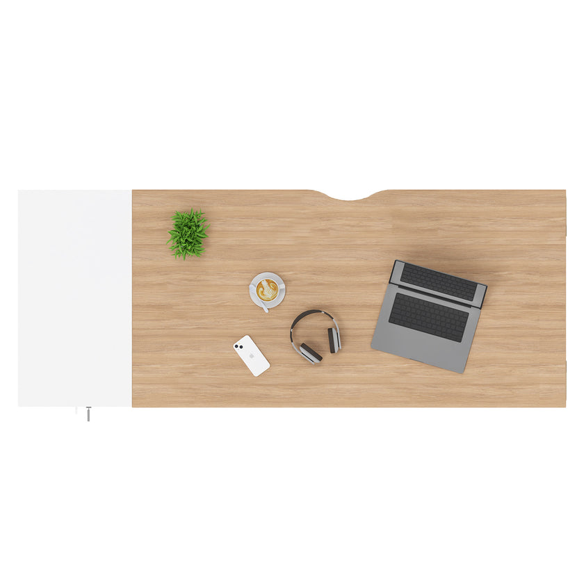 BOXI Cabinet pharmacien | 2 tiroirs, 420 x 800 mm, érable