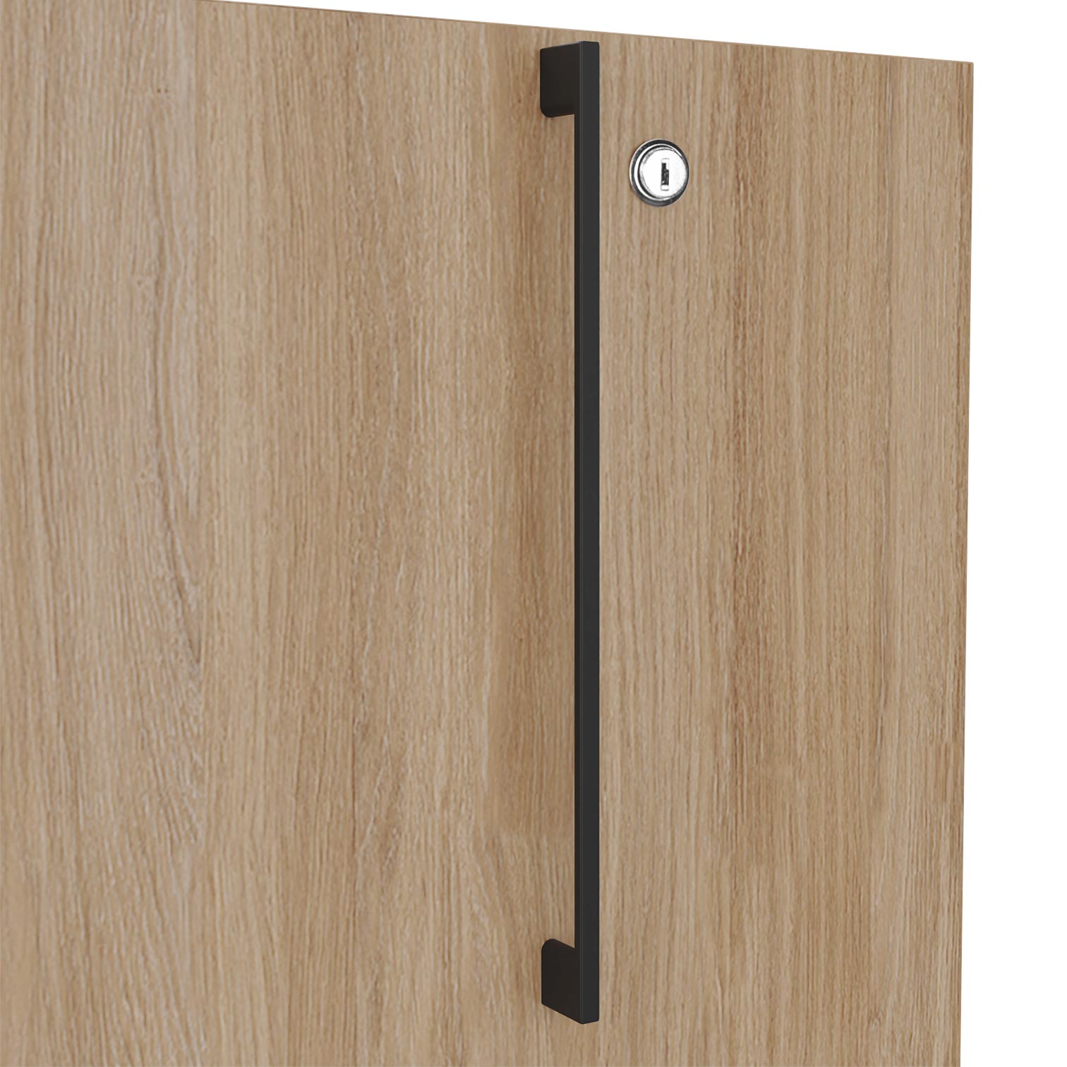 BOXI Cabinet pharmacien | 2 tiroirs, 420 x 800 mm, chêne ambre