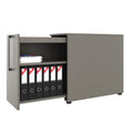 Armadio farmacia BOXI | 2 cassetti, 420 x 800 mm, grigio cubanite - 2 Thumbnail Image