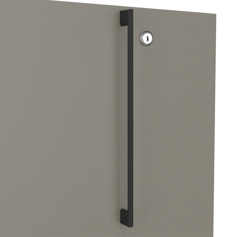Armadio farmacia BOXI | 2 cassetti, 420 x 800 mm, grigio cubanite - 5 Main Image