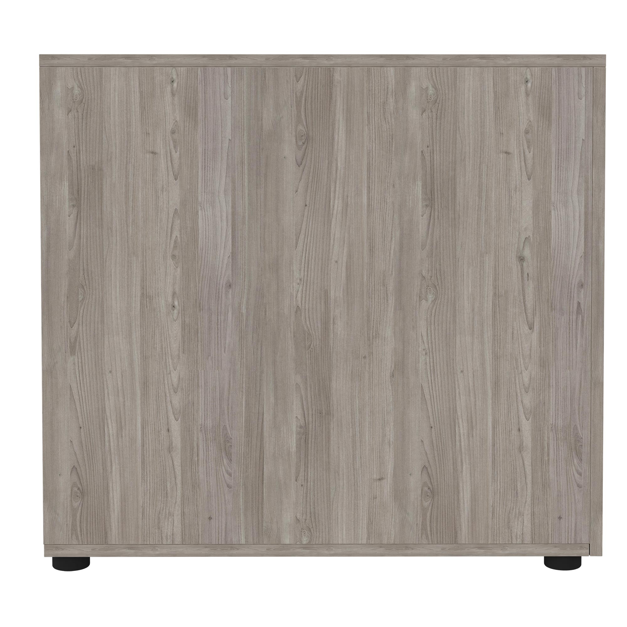 BOXI Cabinet pharmacien | 2 tiroirs, 420 x 800 mm, gris de chêne nord