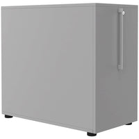 BOXI Cabinet pharmacien | 2 tiroirs, 420 x 800 mm, gris perlé
