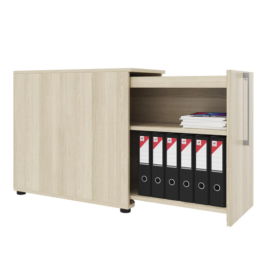 Cabinet farmacista Boxi | 2 cassetti, 420 x 800 mm, cenere di sabbia