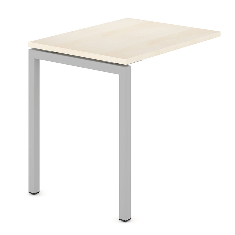 NOVA U anbau Desktisch | 800 x 600 mm, érable - 1 Main Image
