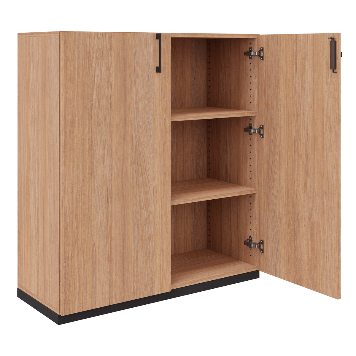 CHOICE Armoire de porte d'aile | 3 oh, 1000 x 1115 mm, chêne ambre - 2 Lightbox Main Image