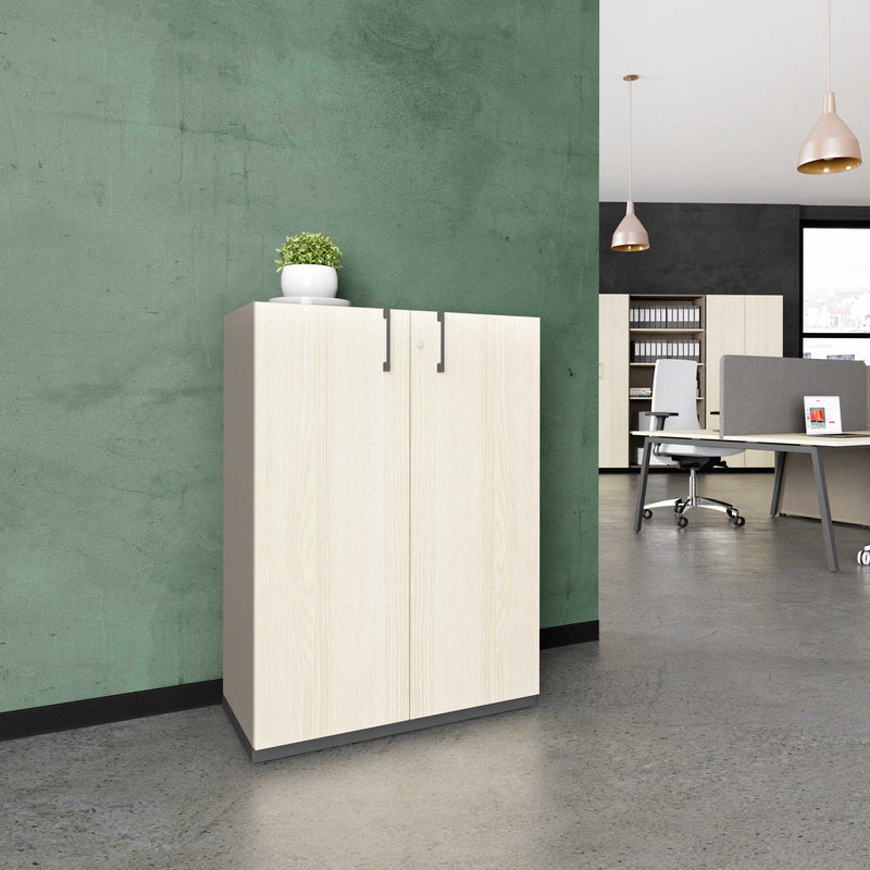CHOICE Armoire de porte d'aile | 3 oh, 800 x 1115 mm, cendres gris / sable cubanite - 1 Main Image