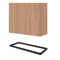 CHOICE hinged door wardrobe | 4 OH, 1000 x 1465 mm, amber oak