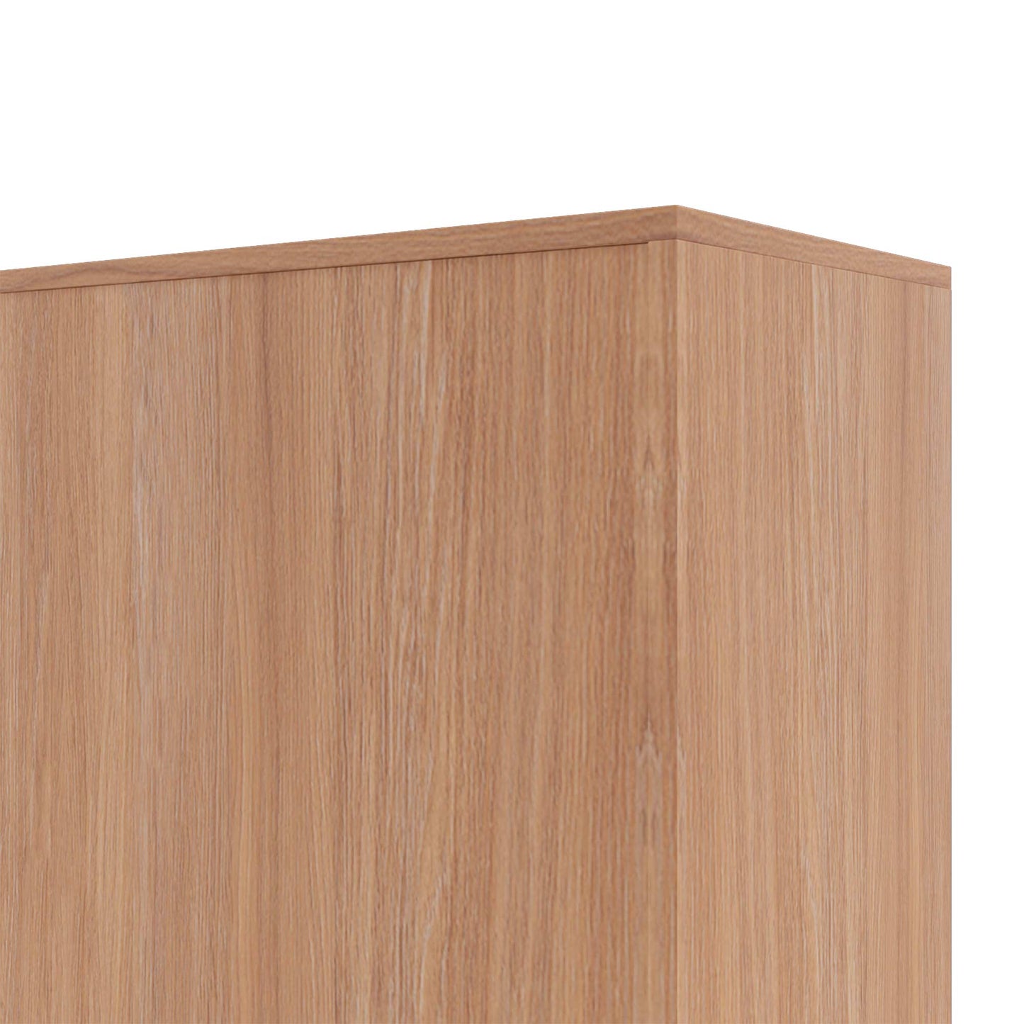 CHOICE hinged door wardrobe | 4 OH, 1000 x 1465 mm, amber oak