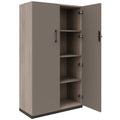 CHOICE Flügeltürenschrank | 4 OH, 800 x 1465 mm, Nordeiche grau / Cubanitgrau - 2 Thumbnail Image