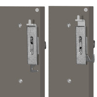 CHOICE hinged door wardrobe | 5 OH, 1000 x 1820 mm, northern oak gray / cubanite gray