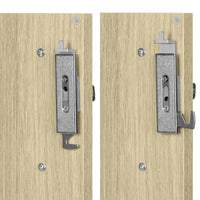 CHOICE Cabinetto per porte dell'ala | 6 OH, 1000 x 2170 mm, cubanite grigio / cenere di sabbia