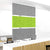 MODUS SAIL COPERTURA ACUSTICA | Sistema verticale, completo, copertura in lana - verde / grigio