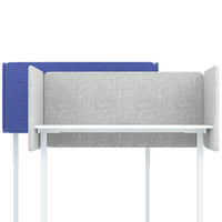 Cloison de table acoustique DESK | 760 mm de hauteur, housse polyester BERTA