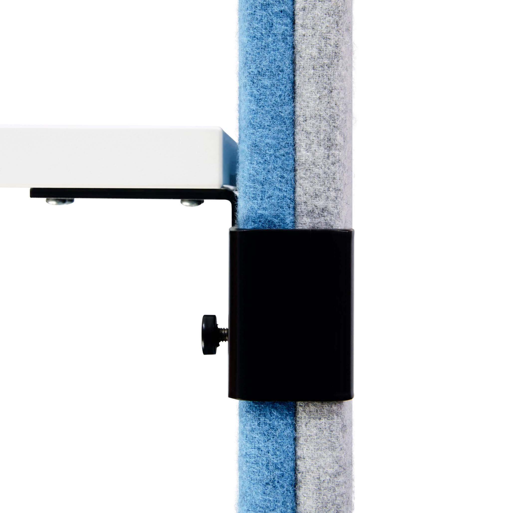 MODUS acoustic table partition | 740 mm high, LUCIA polyester cover