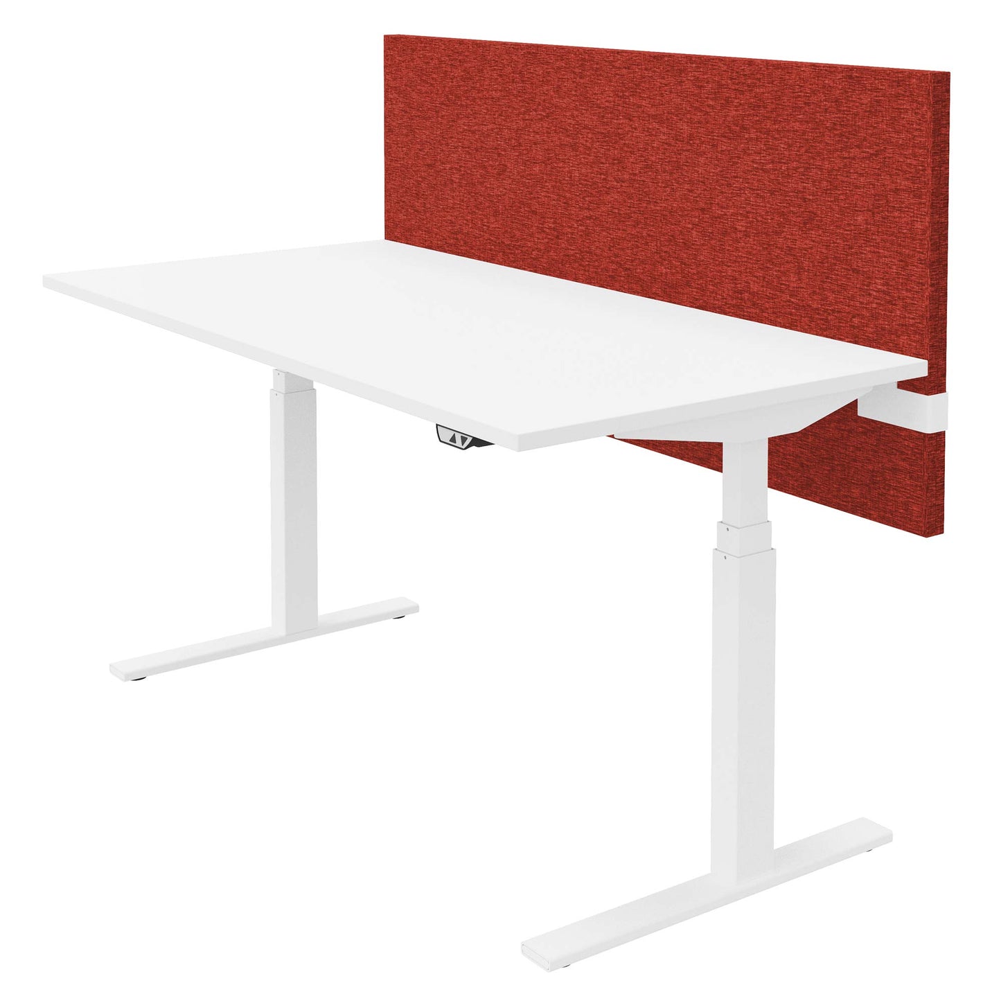 Cloison de table acoustique MODUS | 740 mm de hauteur, housse polyester BERTA