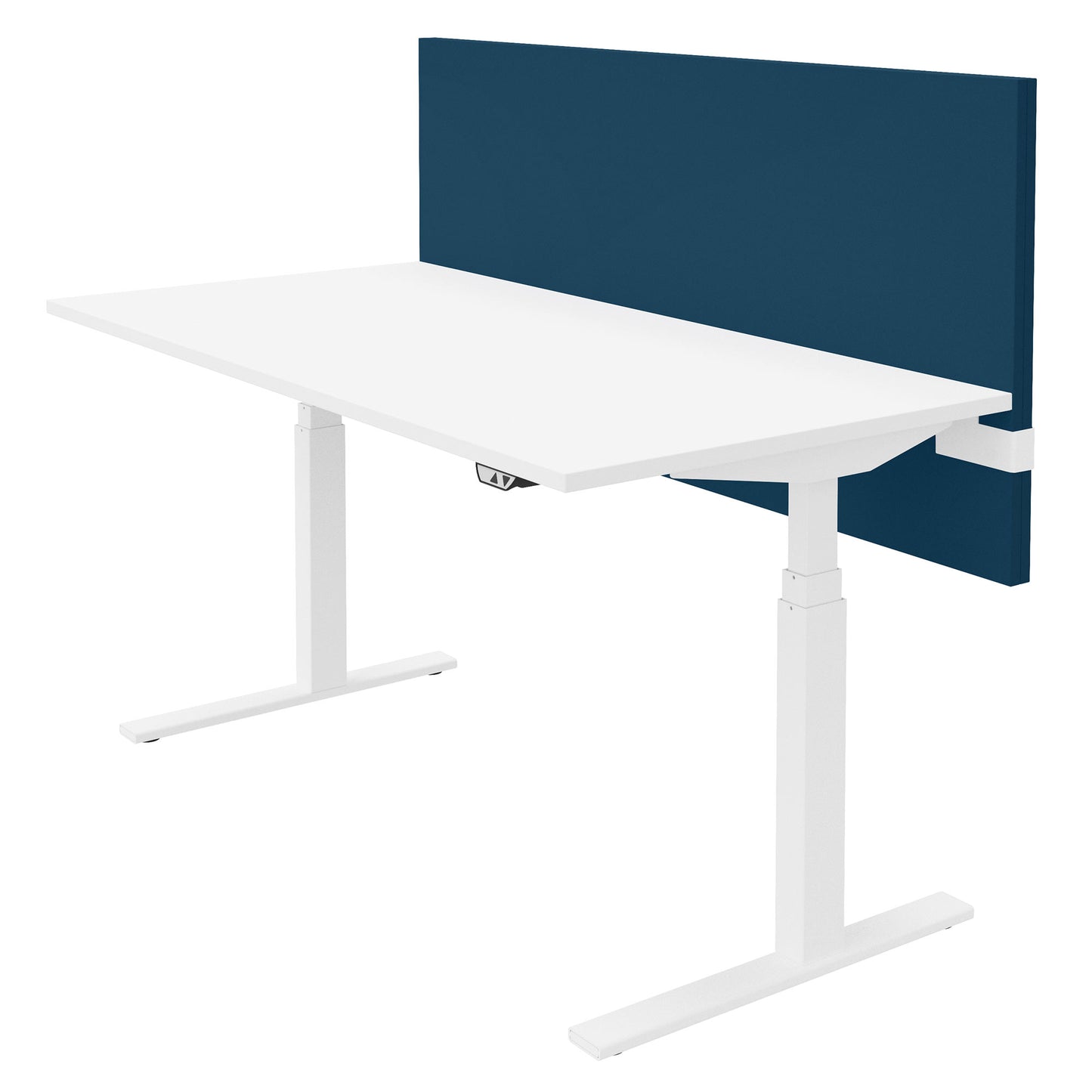 Cloison de table acoustique MODUS | Hauteur 740 mm, housse polyester LUCIA