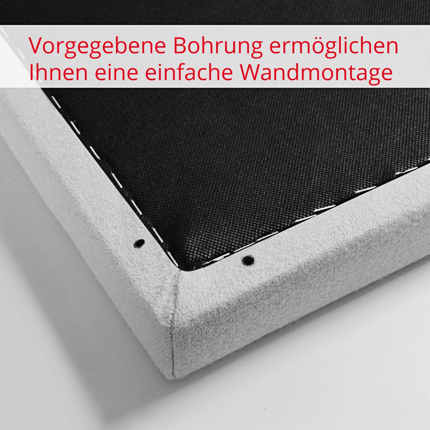 MODUS Akustik-Wandpaneel | Wandverkleidung, Komplettsystem, Wollbezug VELITO - Grün / Grau