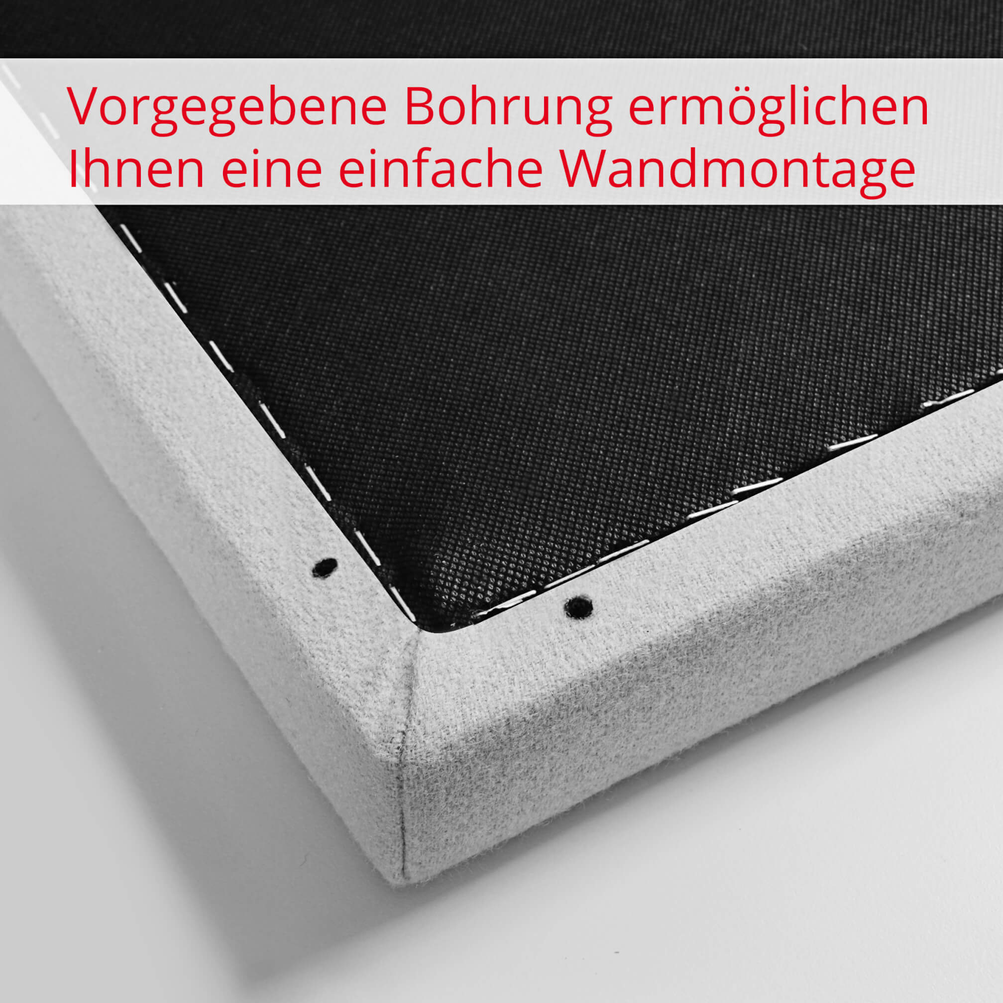 MODUS Akustik-Wandpaneel | Wandverkleidung, Komplettsystem, Wollbezug VELITO - Beige / Braun