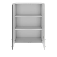 PRO top cabinet | 3 OH, 800 - 1200 x 1110 mm, soft close, gray