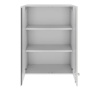 PRO top cabinet | 3 OH, 800 - 1200 x 1110 mm, soft close, gray