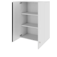 PRO top cabinet | 3 OH, 800 - 1200 x 1110 mm, soft close, gray