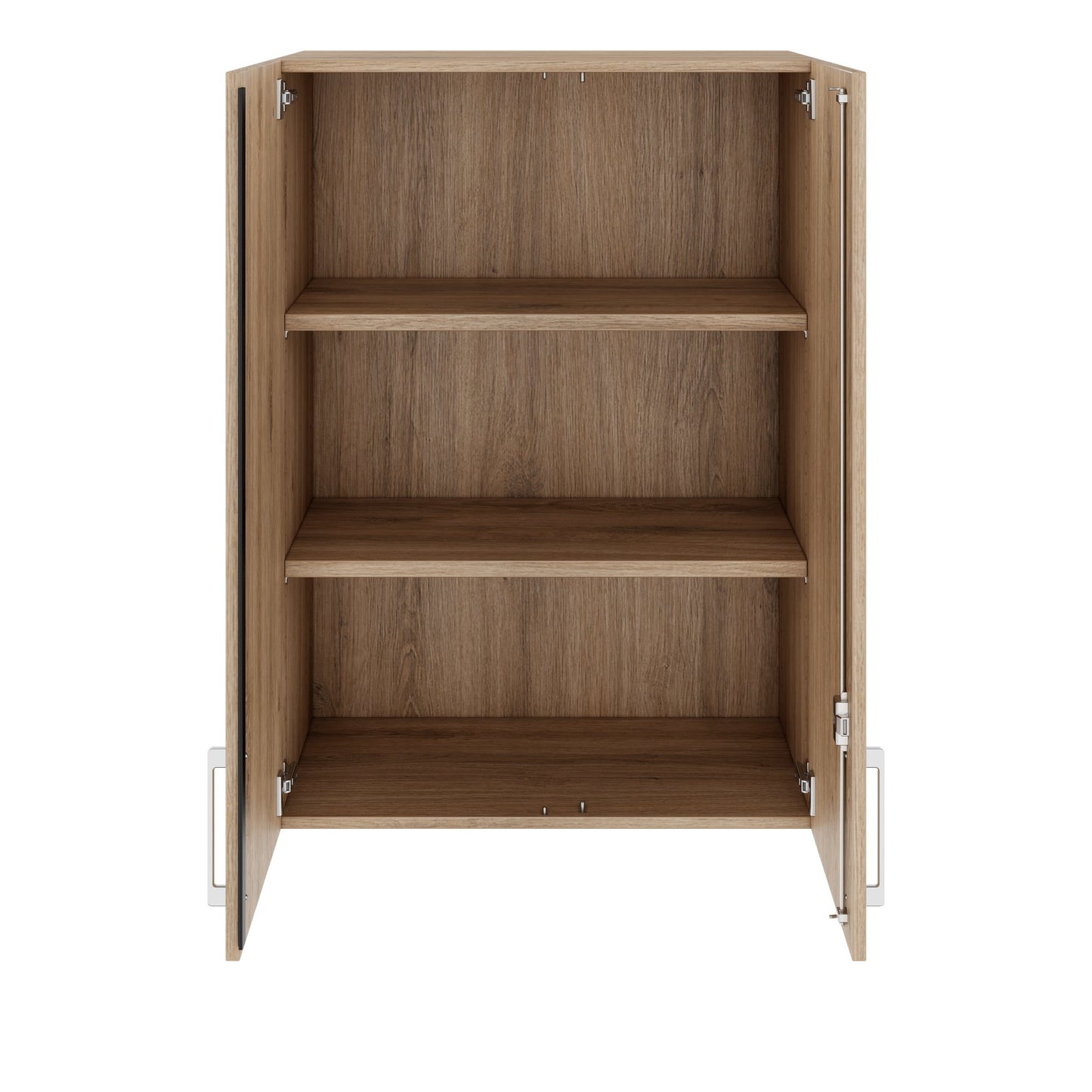 PRO top cabinet | 3 OH, 800 - 1200 x 1110 mm, soft close, natural oak