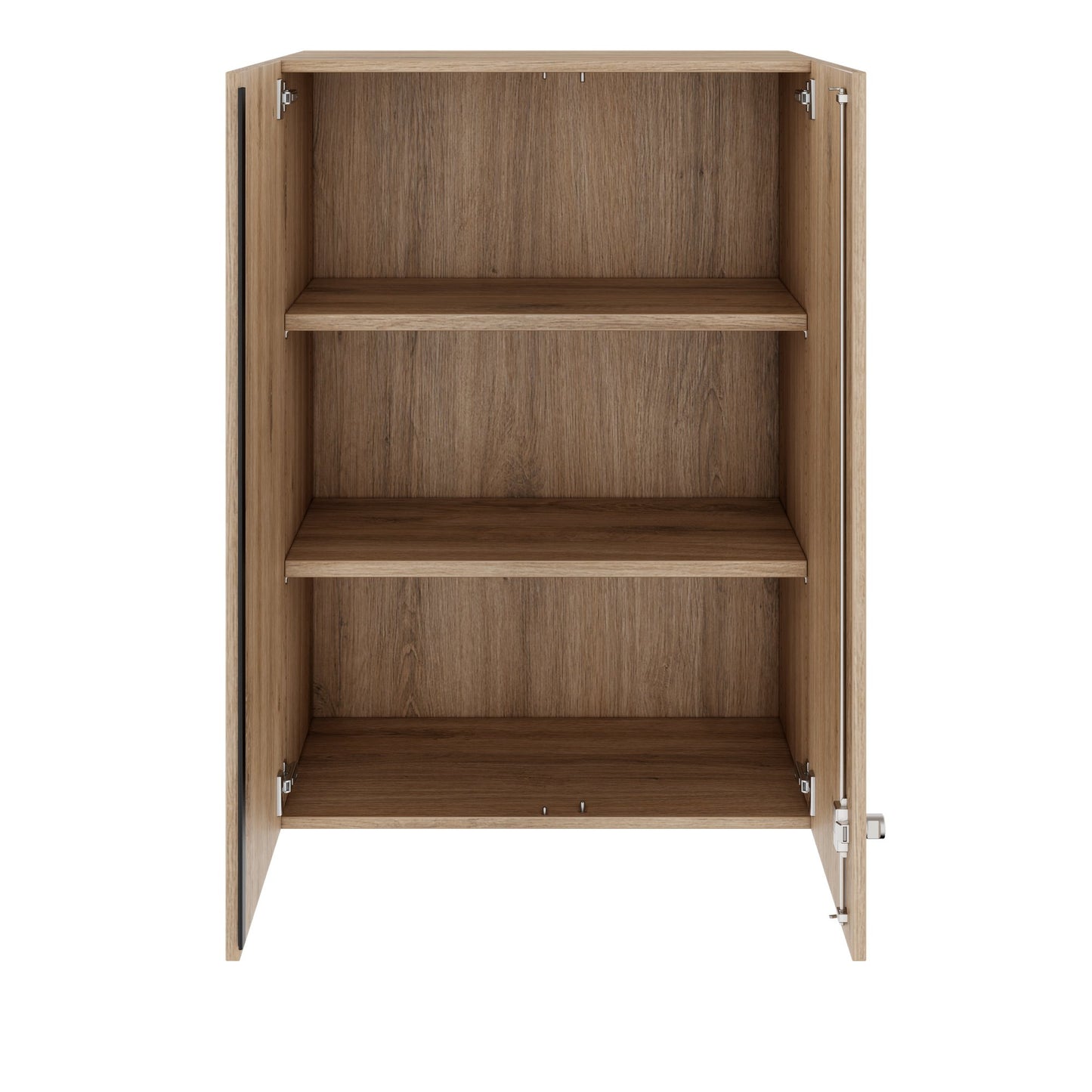 PRO top cabinet | 3 OH, 800 - 1200 x 1110 mm, soft close, natural oak