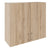 PRO top cabinet | 3 OH, 800 - 1200 x 1110 mm, soft close, natural oak