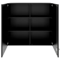 PRO top cabinet | 3 OH, 800 - 1200 x 1110 mm, soft close, black