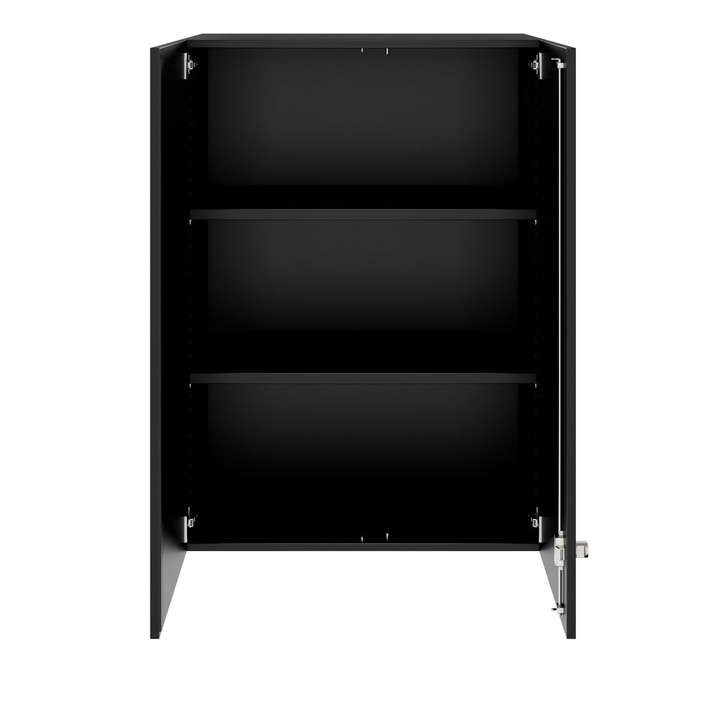 Armoire supérieure PRO | 3 OH, 800 - 1200 x 1110 mm, fermeture amortie, noir