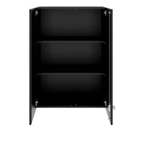 Armoire supérieure PRO | 3 OH, 800 - 1200 x 1110 mm, fermeture amortie, noir