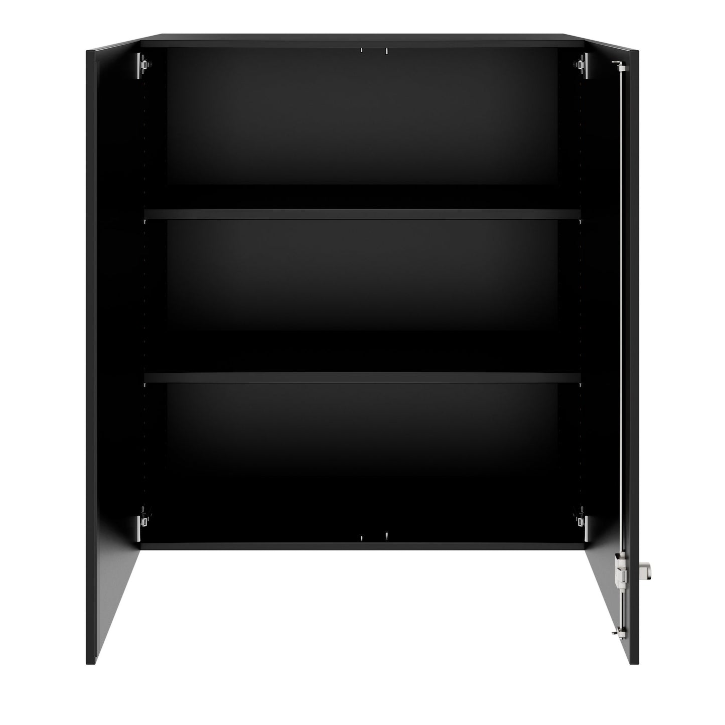 PRO Aufsatzschrank | 3 OH, 800 - 1200 x 1110 mm, Soft-Close, Schwarz