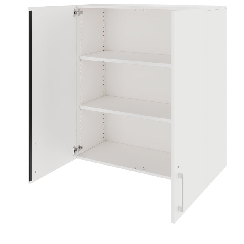 PRO Top Cabinet | 3 OH, 800 - 1200 x 1110 mm, morbido, bianco