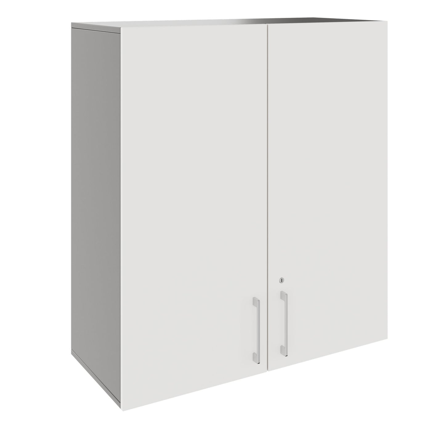 PRO Top cabinet | 3 Oh, 800 - 1200 x 1110 mm, soft -close, graphite / white