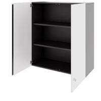 PRO Top Cabinet | 3 oh, 800 - 1200 x 1110 mm, soft -close, graphite / blanc