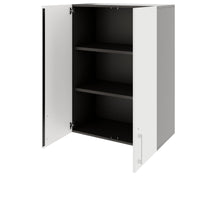 PRO Top Cabinet | 3 OH, 800 - 1200 x 1110 mm, morbido -close, grafite / bianco